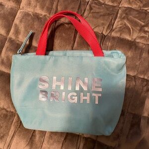 “Shine Bright” Mini Tote / Cosmetic Pouch